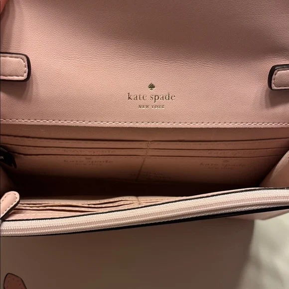 Kate Spade Pink Crossbody Bag with Signature Flap - Picture 4 of 7